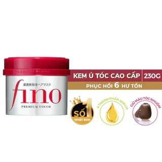 Kem ủ tóc cải thiện tóc hư tổn Fino Premium Touch 230g