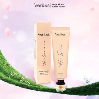 Kem Dưỡng Da Tay Và Móng Verites Hương Nước Hoa Bổ Sung Độ Ẩm, Dưỡng Mềm Mịn Không Bết Dính 50ml