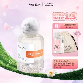 Nước Hoa Nữ Verites Her Summer Nữ tính, Dịu dàng, Cuốn hút 50ml