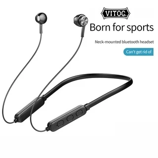 Tai Nghe Vitog Bluetooth 5.0 Không Dây Chống Ồn Chống Thấm Nước Thích Hợp Cho Điện Thoại Android