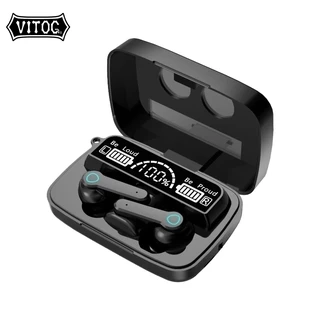 Tai Nghe Vitog Bluetooth V5.1 Với Micrô Điều Khiển Cảm Ứng TWS