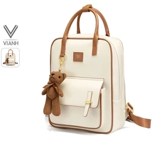 Ba lô nữ đẹp Just Star thời trang size to dễ thương charm gấu ViAnh.vn Store 172855
