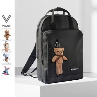 Balo nữ dễ thương cute để laptop nhiều ngăn charm treo đi làm đi học GU06-1 Gumely ViAnh Store