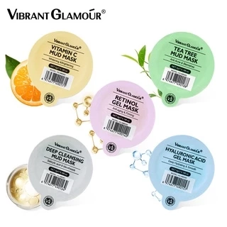 Mặt nạ bùn gel VIBRANT GLAMOUR 5g nhiều loại hỗ trợ giảm mụn chống lão hóa se khít lỗ chân lông