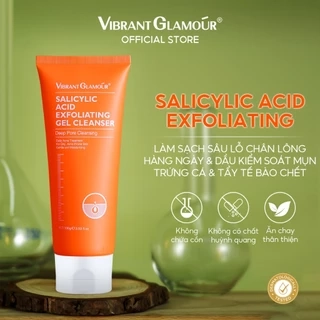 Salicylic Acid Gel VIBRANT GLAMOUR Tẩy tế bào chết kiểm soát dầu thích hợp cho da dầu và da mụn 100g