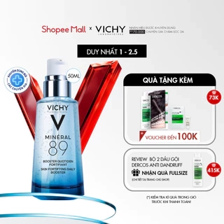Dưỡng chất giàu khoáng chất Mineral 89 Vichy Mineral 89 50ml