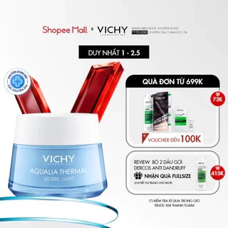 Gel Dưỡng Ẩm Và Giữ Nước 24H Vichy Aqualia Thermal Light