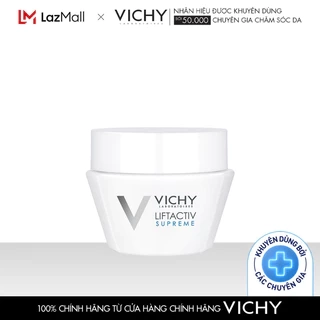Kem dưỡng ngăn ngừa dấu hiệu lão hóa và làm săn chắc da Vichy Liftactiv Supreme Day Cream 15ml