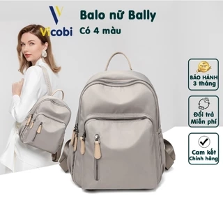 Balo nữ vải Oxford Bally Vicobi B5, loại nhỏ gọn tiện dụng.