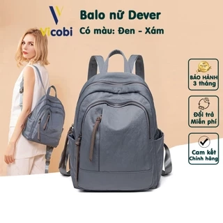 Balo nữ vải Oxford Dever Vicobi B3, có 2 size to và nhỏ