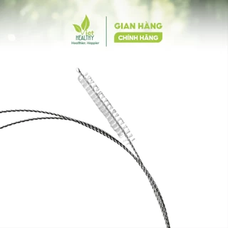 Dụng cụ cọ rửa dây truyền cafe enema Viet Healthy dài 1,5m, dùng cọ rửa dây truyền, đầu truyền
