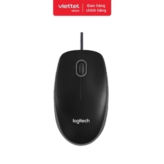 Chuột quang USB Logitech B100 (910-006605) Chính hãng