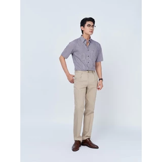 Quần Khaki 1 ply VIETTIEN SMART vải cotton phom REGULAR VT00000301