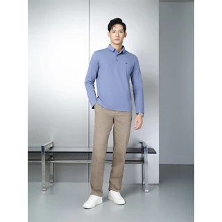 Quần Khaki 1Ply Viettien Smart Casual Vải Cottton Phom Regular VT00000249