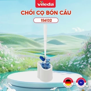 Chổi cọ bồn cầu, toilet VILEDA Power Brush gồm khay đựng để pha nước tẩy rửa