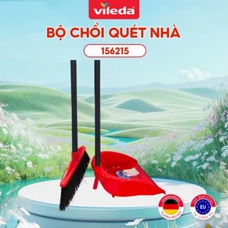 Bộ chổi quét nhà kèm xẻng hốt VILEDA tay cầm dài, tháo lắp tiện lợi, tiết kiệm không gian