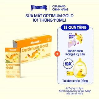 Thùng 48 hộp Sữa pha sẵn Vinamilk Optimum Gold 110ml