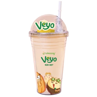 Ly nhựa Veyo có nắp 500ml - màu ngẫu nhiên