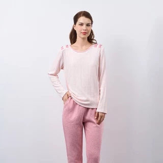 BỘ PHỐI QUẦN NỈ VỚI ÁO THUN DÀI TAY CO GIÃN TỐT CHO THU ĐÔNG BTD112S11