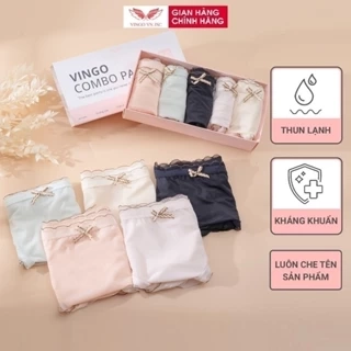 Combo 5 quần lót nữ thun lạnh cạp vừa VINGO CB70 VNGO