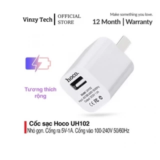 Củ Sạc Hoco UH102 Cho iPhone/ iPad/Samsung/Huawei/Smart Phone Cao Cấp