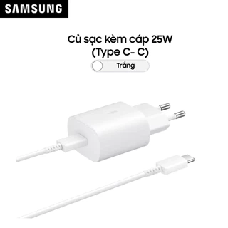 Sạc Nhanh Samsung 25W C-to-C Chính Hãng Vinzy - Bảo Hành 6 tháng HÀNG 1:1