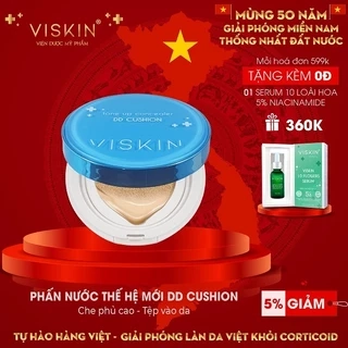DD Cushion VISKIN phấn nước che khuyết điểm thế hệ mới - 15g [CHÍNH HÃNG]