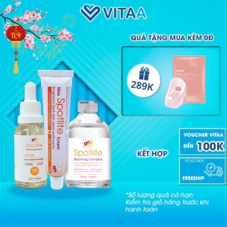 Bộ 3 Sản Phẩm Loại Bỏ Nám Tàn Nhang Spotlite - Được Cấp Phép, Nhập Khẩu Chính Hãng Từ Israel