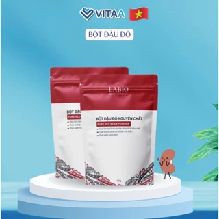 Bột đậu đỏ tắm trắng body LABIO hỗ trợ tẩy da chết nhỏ lỗ chân lông giúp da sáng mịn 100g