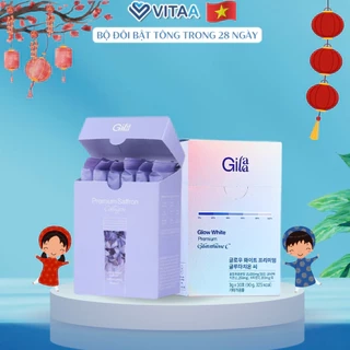 Bột Uống Collagen Cao Cấp Kết Hợp Saffron Gilaa (60 gói x 2g)