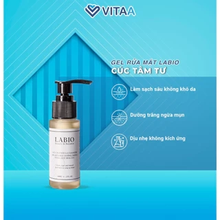 Gel Rửa Mặt LABIO Tinh Chất Cúc Tâm Tư 60ml - Sạch Sâu, Kiềm Dầu, Ngừa Mụn Với Kẽm PCA