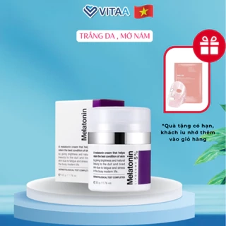 Kem dưỡng giảm lão hóa Maxclinic Melatonin giúp da sáng khỏe tái tạo phục hồi cấp ẩm sâu