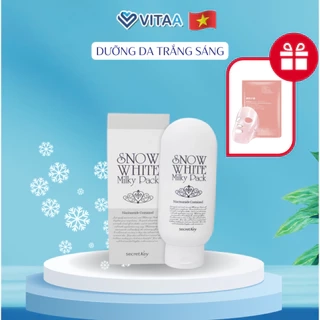 Kem ủ trắng da body Snow White cấp ẩm giúp da sáng mịn mờ thâm nâng tone 200g