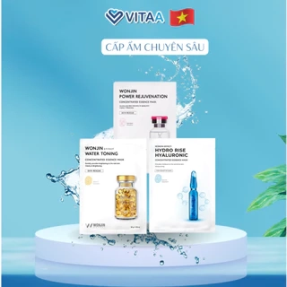 Mặt nạ giấy Wonjin cấp ẩm phục hồi hồi giúp tăng sinh collagen dưỡng sáng trẻ hóa da