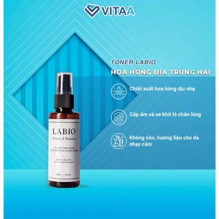 Toner LABIO Tinh Chất Hoa Hồng Địa Trung Hải 60ml