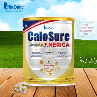 Sữa bột Calosure America 800g vị thanh nhẹ - VitaDairy