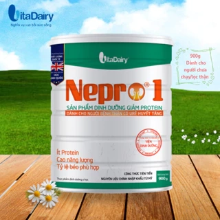 Sữa bột Nepro 1 900g giảm Protein - VitaDairy