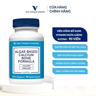 Viên uống bổ sung canxi hữu cơ, chiết xuất tảo biển Algae-Based Calcium Bone Formula