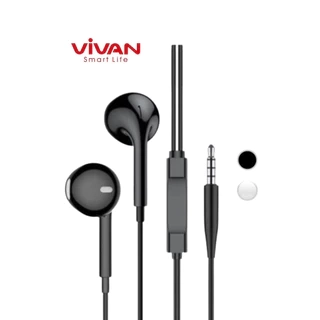 Tai Nghe Có Dây VIVAN RE10 Âm Bass Mạnh Mẽ Chất Lượng Âm Thanh Hd Nghe Nhạc Chơi Game Có Micro Đàm Thoại
