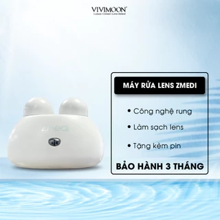 Máy rửa vệ sinh lens sóng rung VIVIMOON 360 độ Zmedi cho kính áp tròng