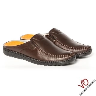 Giày sabo da bò trẻ trung VO LUXURY FASHION 14