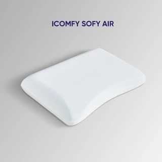 Gối foam iComfy Sofy Air công nghệ Aero Memory Foam độc quyền (BST Ngủ Mát) chính hãng Vua Nệm