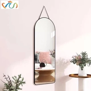 Gương toàn thân khung viền PVC mạ PVD treo tường cao cấp VUADECOR nhiều kích thước (Tặng phụ kiện)