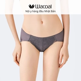 Quần lót Wacoal IHS6506 thun mát đáy cotton full mông ren mặt trước - HS6506