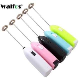 Máy đánh trứng WALFOS hoạt động điện cầm tay 7 màu sắc tùy chọn đa năng dành cho nhà bếp