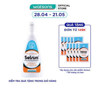 Dầu Gội Selsun Sạch Gàu Anti-Dandruff Shampoo 250ml