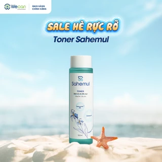 Toner Nước Hoa Hồng Sahemul Cho Da Dầu Mụn giúp Cấp Ẩm, Kiềm Dầu, Cân Bằng Da 150ml