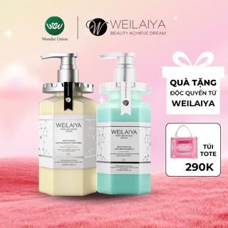 Dầu gội đầu và dầu xả phục hồi đa tầng Weilaiya chiết xuất nấm Truffle 450ml