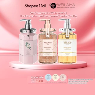 Sữa Tắm Nước Hoa Weilaiya Chính Hãng 450ml Hương Thơm Quyến Rũ Sang Trọng