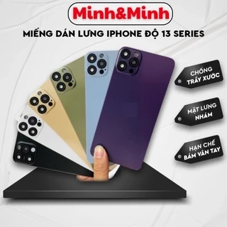 Miếng dán lưng iphone KTM nâng cấp X/Xs lên 13Pro, Xs Max thành 13 ProMax,Xr lên 13, đẹp hơn khi dùng thêm ốp lưng ip